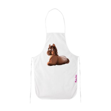 Grembiule cucina con stampa mini pony maschio