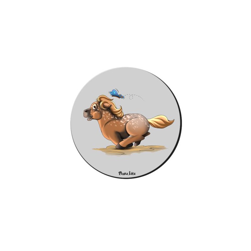 mouse pad tappetino pc con stampa mini pony femmina