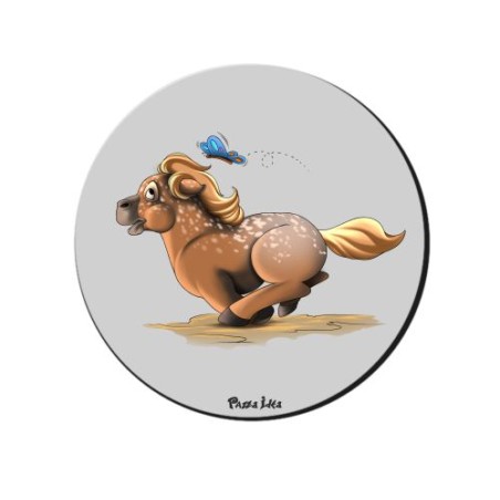 mouse pad tappetino pc con stampa mini pony femmina
