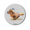 mouse pad tappetino pc con stampa mini pony femmina