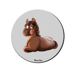 mouse pad tappetino pc con stampa mini pony maschio