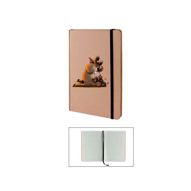 Notes formato A5 Cartonato con stampa mini pony Billy
