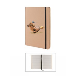 Notes formato A5 Cartonato con stampa mini pony femmina