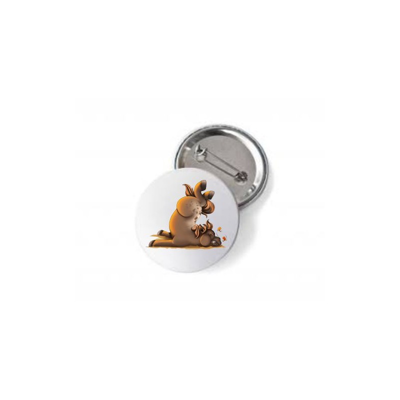 spilla con stampa mini pony Billy