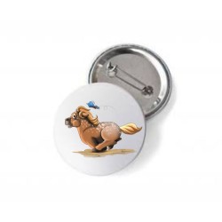 spilla con stampa mini pony femmina