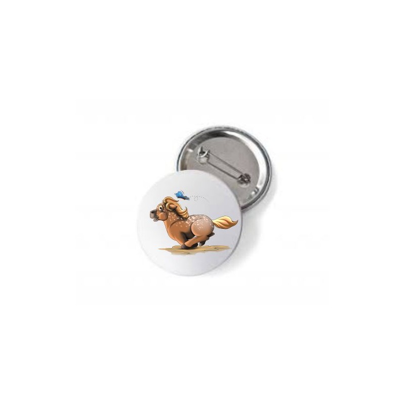 spilla con stampa mini pony femmina