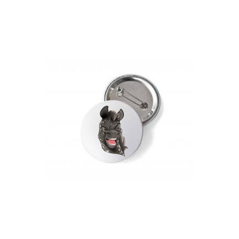 spilla con stampa mini pony maschio