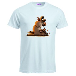 T-shirt con stampa mini pony Billy
