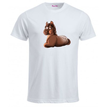 T-shirt con stampa mini pony maschio