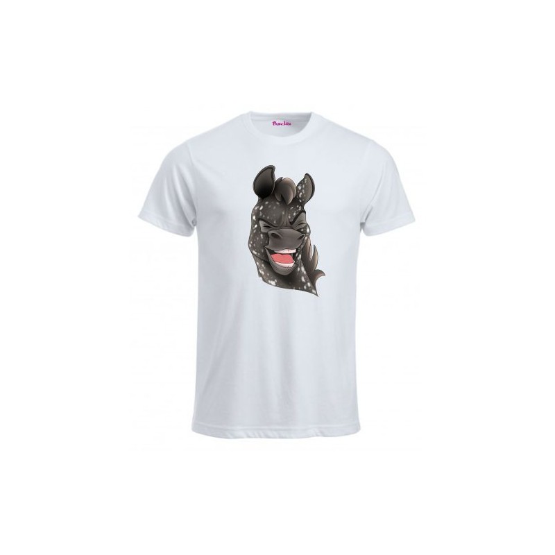 T-shirt con stampa mini pony maschio