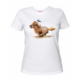 T-shirt donna con stampa mini pony  femmina