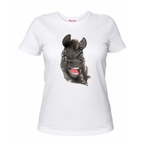 T-shirt donna con stampa mini pony  maschio