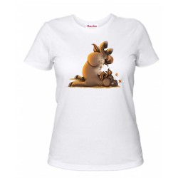 T-shirt donna con stampa mini pony Billy