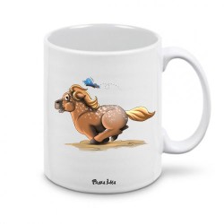 Tazza mug in ceramica cm 8x10 con stampa mini pony femmina