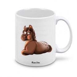 Tazza mug in ceramica cm 8x10 con stampa mini pony maschio