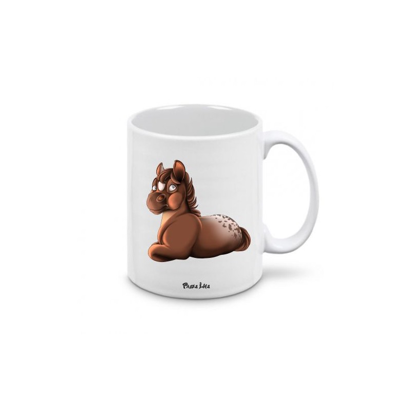 Tazza mug in ceramica cm 8x10 con stampa mini pony maschio