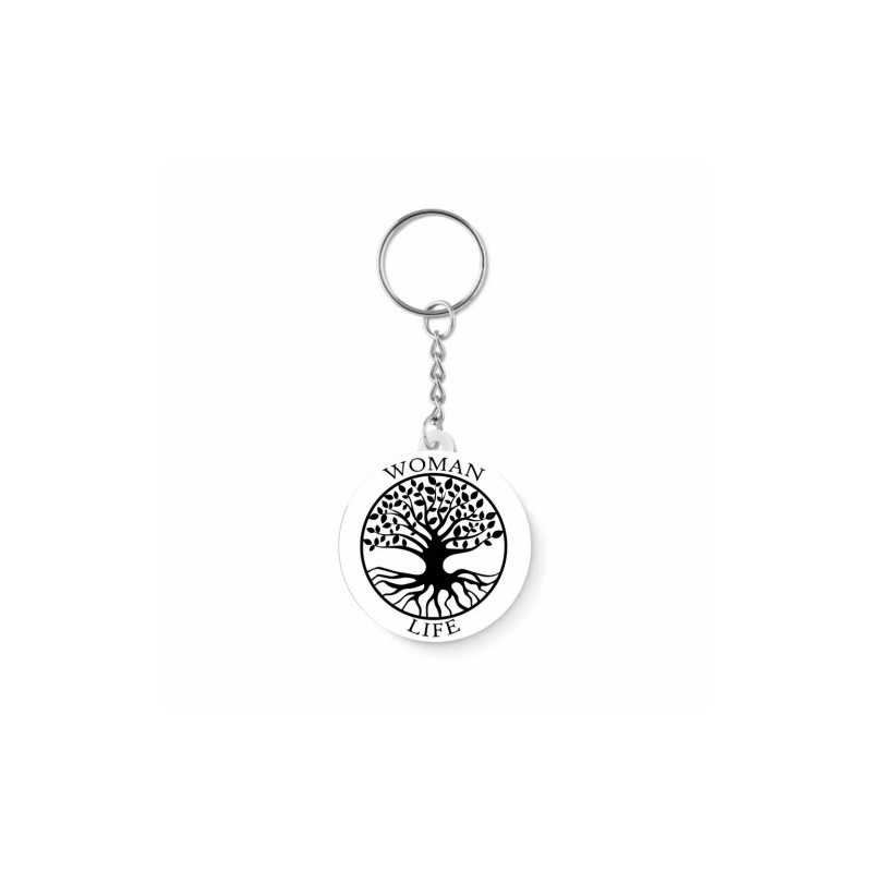 20 portachiavi portachiave scritta woman life albero della vita festa donna