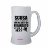 bicchiere birra scritta cupido fidanzato figo e sexy san valentino regalo amore