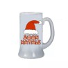 Boccale birra bicchiere scritta buon natale regalo uomo donna
