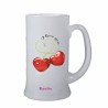 Boccale birra bicchiere scritta i love you ciliegie idea regalo san valentino