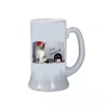 Boccale birra bicchiere scritta merry christmas gatto regalo natale uomo donna