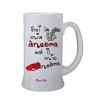 Boccale birra bicchiere scritta sei la mia ancora san valentino idea regalo