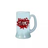Boccale birra bicchiere scritta ti amo cuori san valentino regalo uomo donna