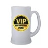 boccale birra bicchiere scritta vip very important papa' festa regalo compleanno