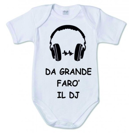 Body primi mesi personalizzati da grande farò la Dj