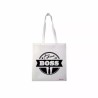 borsa spesa 36x40 scritta buon natale boss regalo azienda colleghi