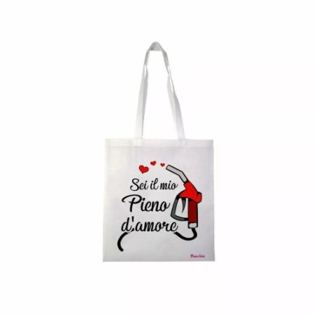 borsa spesa 36x40 scritta sei il mio pieno d'amore regalo festa innamorati amore
