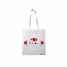 borsa spesa 36x40 scritta ti amo regalo festa innamorati amore rose