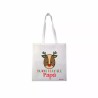 borsa spesa poliestere 36x40 scritta buon natale papa' regalo feste figlio figli