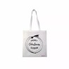 borsa spesa poliestere 36x40 scritta merry christmas cugino buon natale regalo