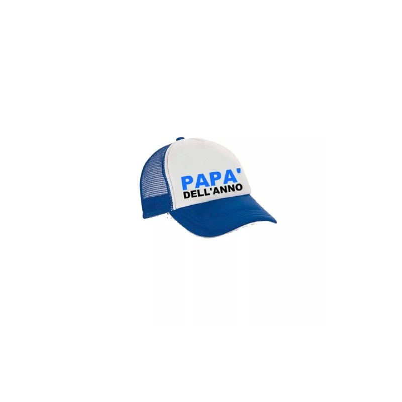 cappello cappellino visiera scritta papà dell'anno idea regalo festa del papà