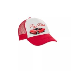 cappello cappellino visiera scritta papà pilota auto idea regalo festa del papà