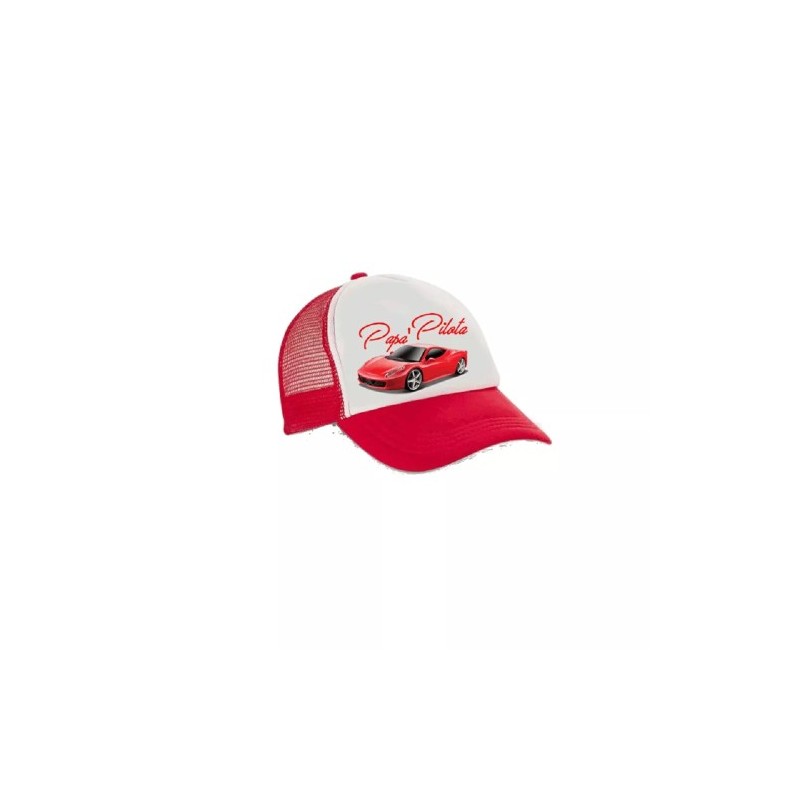 cappello cappellino visiera scritta papà pilota auto idea regalo festa del papà