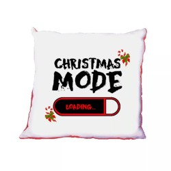 cuscino 40 x 40 cm con scritta christman mode regalo natale uomo donna