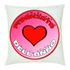 cuscino 40 x 40 scritta fidanzata dell'anno idea regalo amore cuori cuore rosso