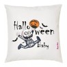 cuscino 40 x 40 scritta halloween scheletro zucca idea regalo uomo donna