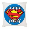 cuscino 40 x 40 scritta super papà idea regalo festa papa' compleanno
