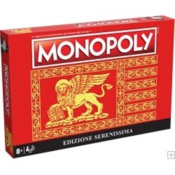 Venezia è tua! Costruisci il tuo impero commerciale nella Serenissima con il Monopoly Edizione Serenissima. Un gioco da tavolo 