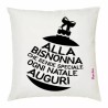 cuscino 40x40 scritta alla bisnonna che rende speciale ogni natale regalo