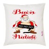 cuscino 40x40 scritta buon natale babbo natale ho ho idea regalo natale