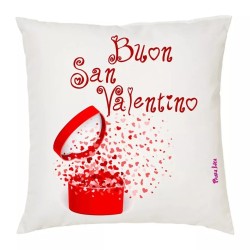 cuscino 40x40 scritta buon san valentino idea regalo cuore san valentino