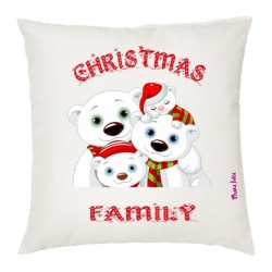 cuscino 40x40 scritta christmas family buon natale idea regalo famiglia