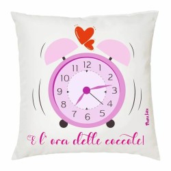 cuscino 40x40 scritta coccole amore idea regalo festa innamorati uomo donna