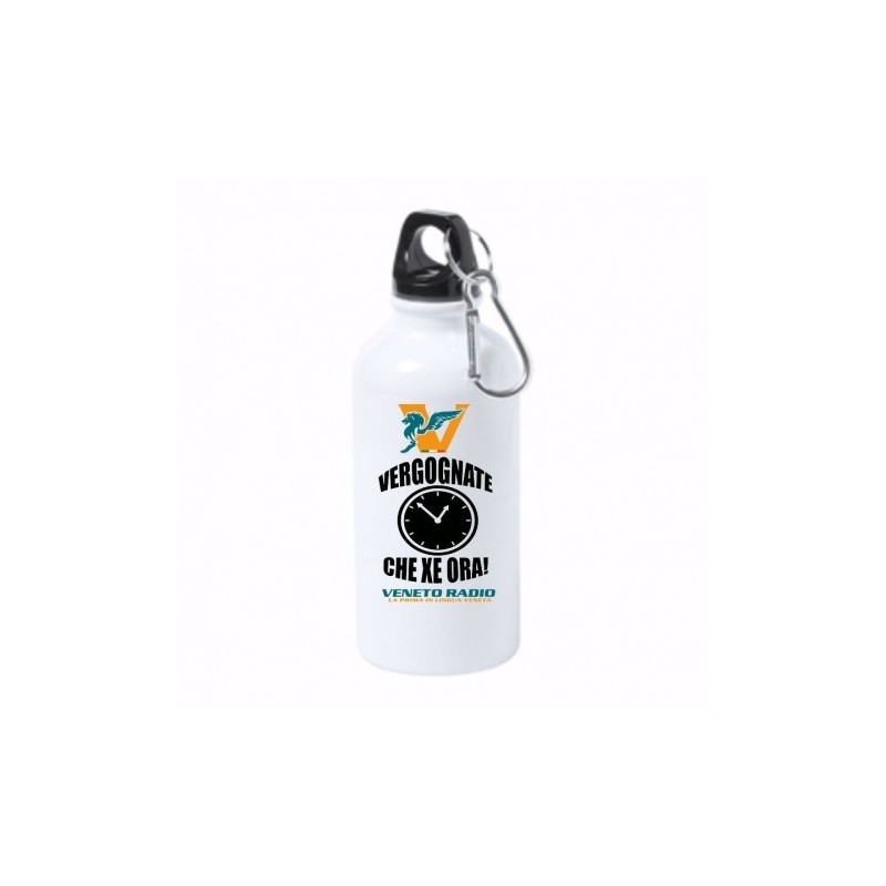 borraccia bottiglia alluminio 500 ml veneto radio vergognate ca xe ora