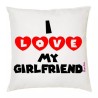 cuscino 40x40 scritta i love my girlfriend idea regalo cuore san valentino