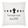 cuscino 40x40 scritta il mio angelo custode sei tu papa' idea regalo compleanno